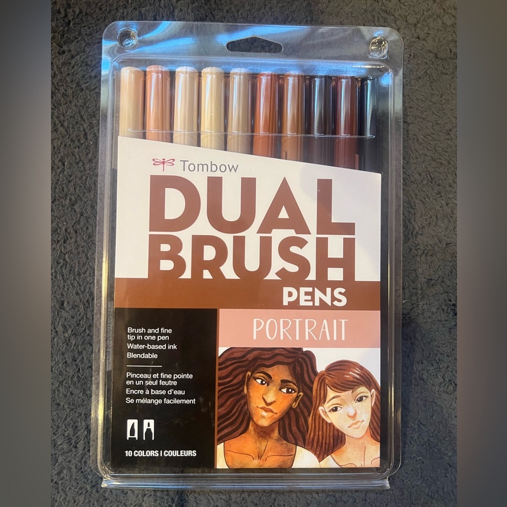 Tombow Dual Brush Pens (Portrait)